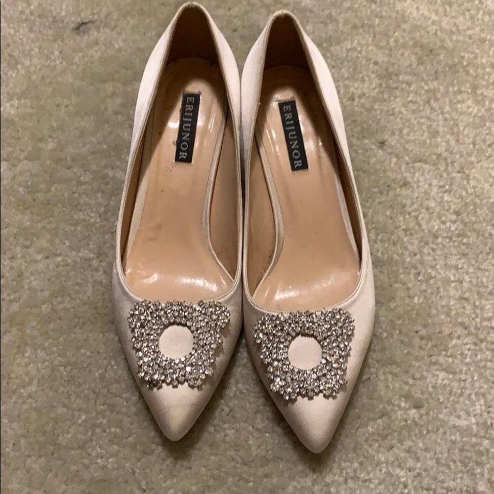 Sparkle heel shoes